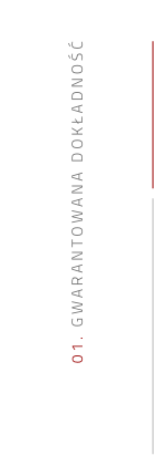 GWARANTOWANA DOKŁADNOŚĆ
